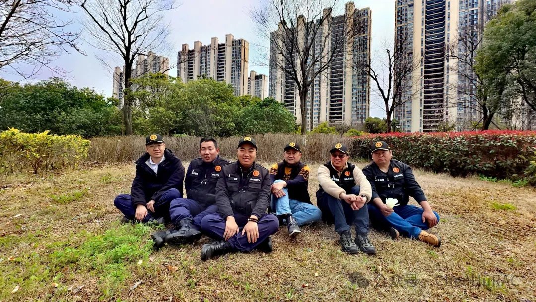 澄湖业余无线电俱乐部成员活动合影
