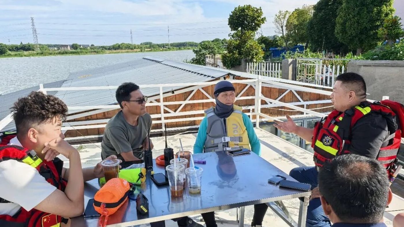 澄湖夏日团建：电波、湖风与水上安全课