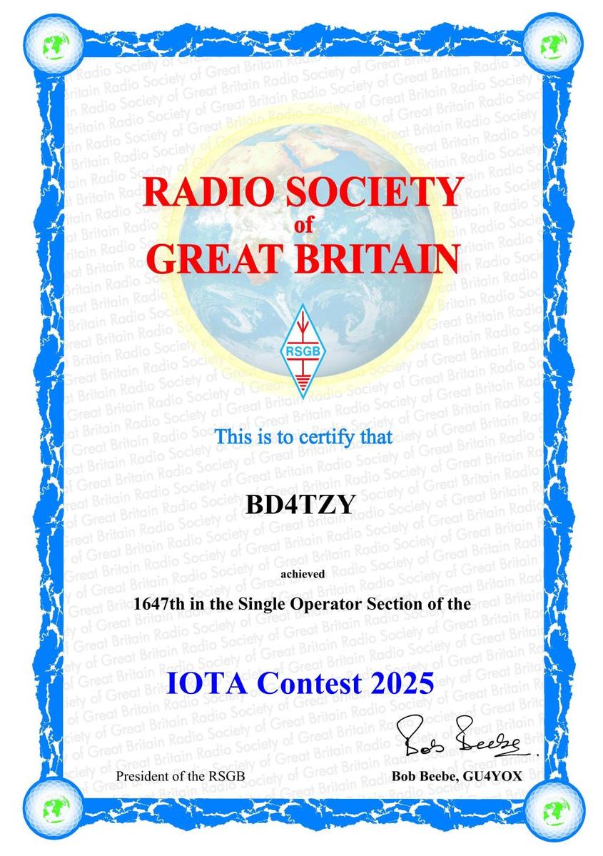 IOTA contest 2025